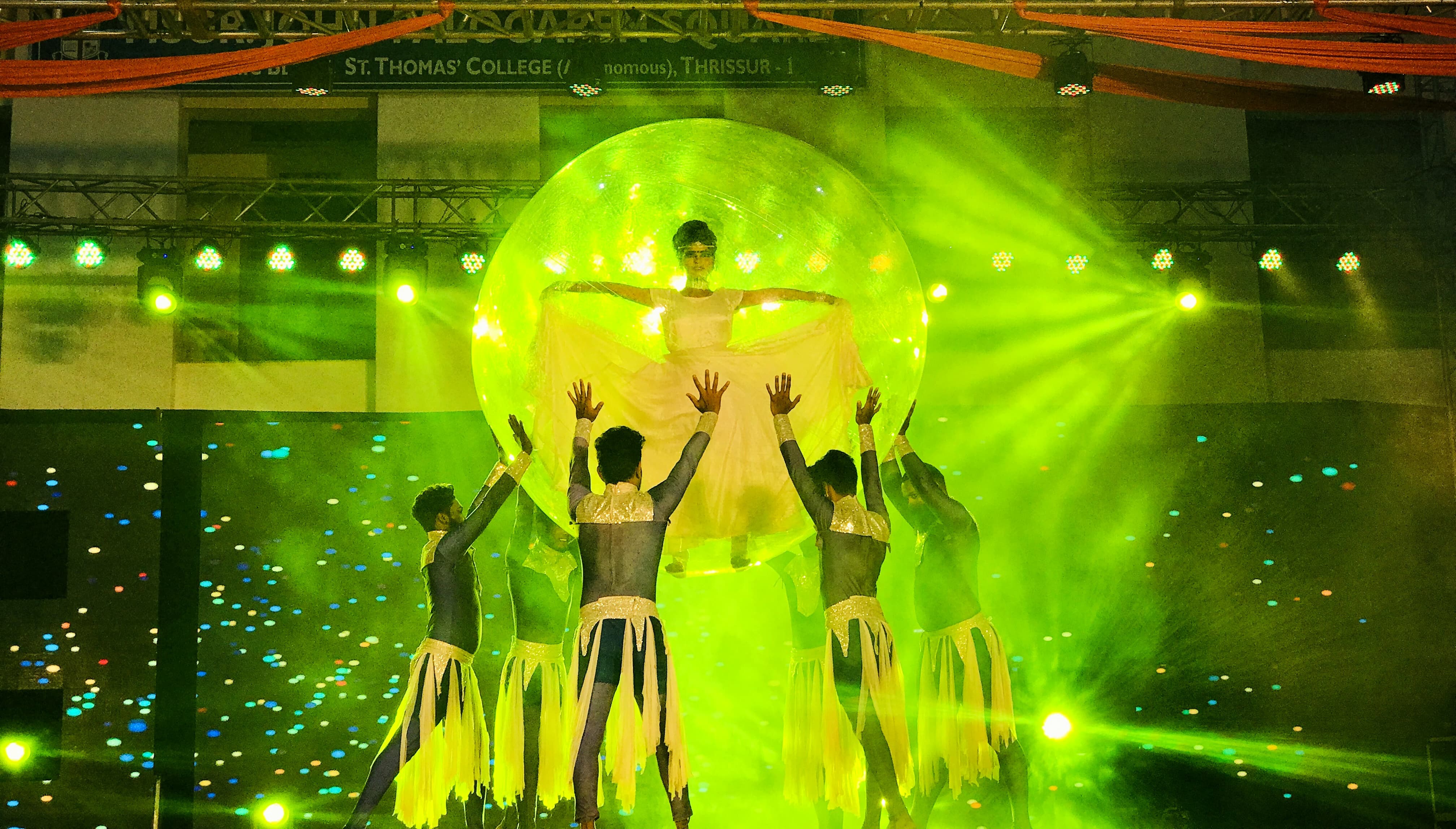 Dance performance at Seven Beats Ganamela