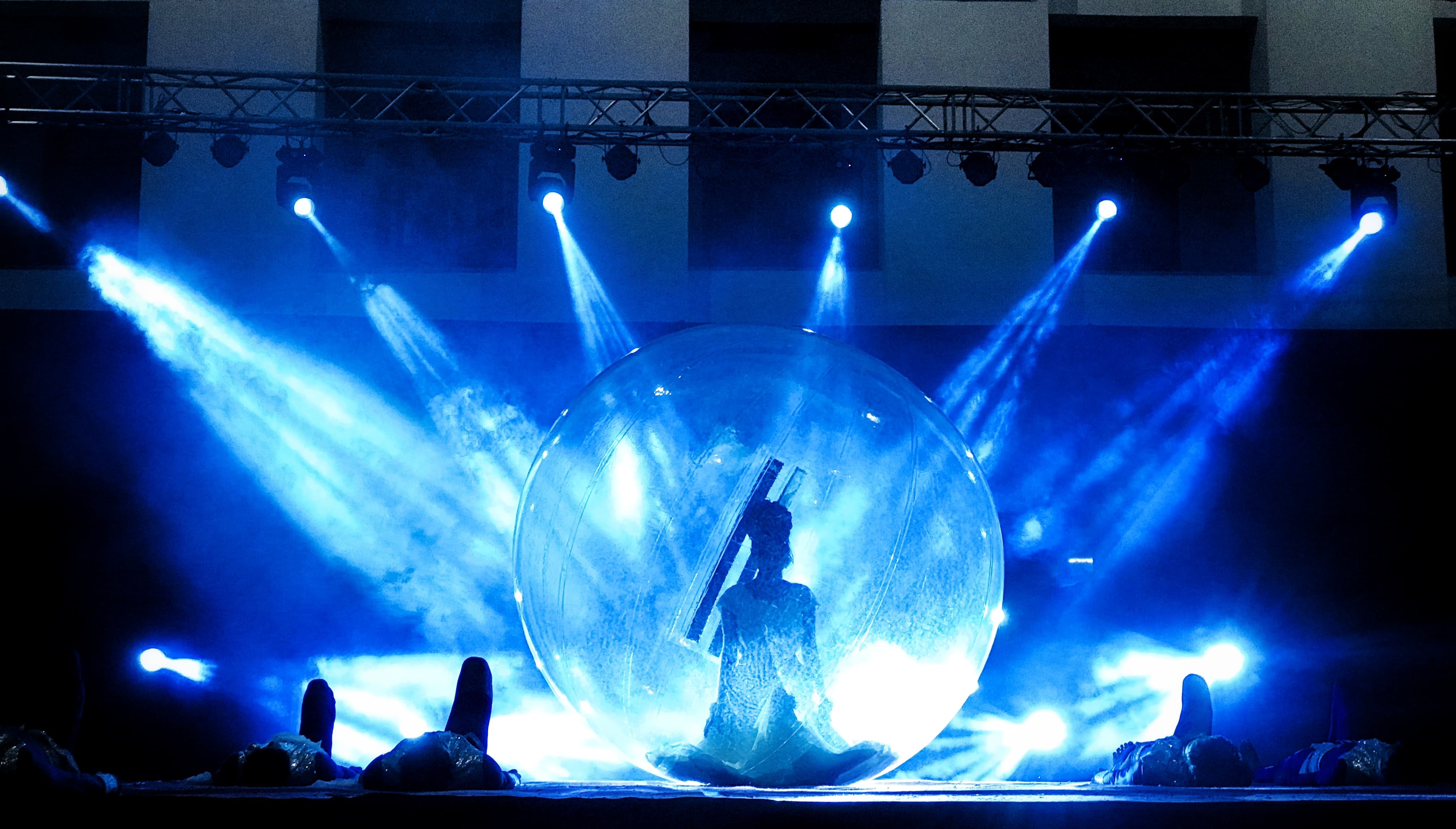 Stage dance performance at Seven Beats Ganamela