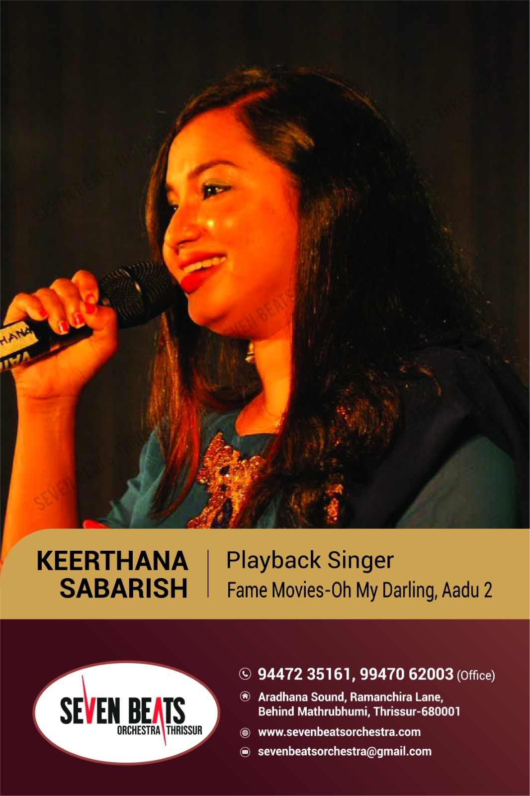 Keerthan Sabarish live performance